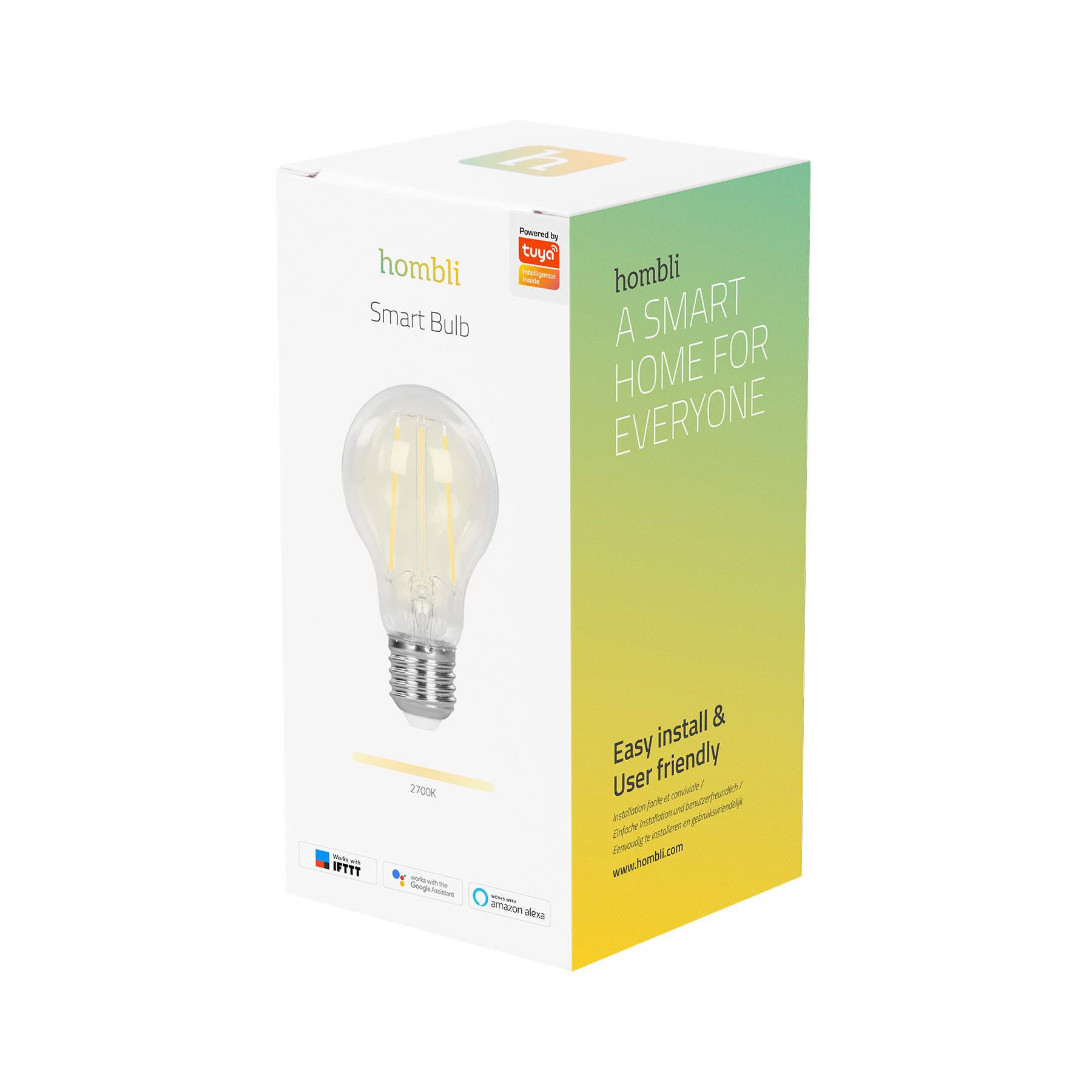 Hombli Slimme Filament Lamp E27 7W WiFi