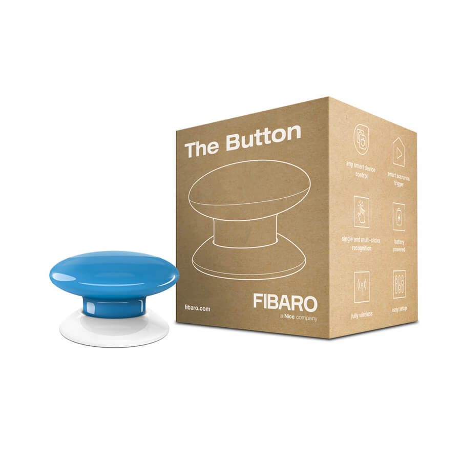 FIBARO Button blauw packaging