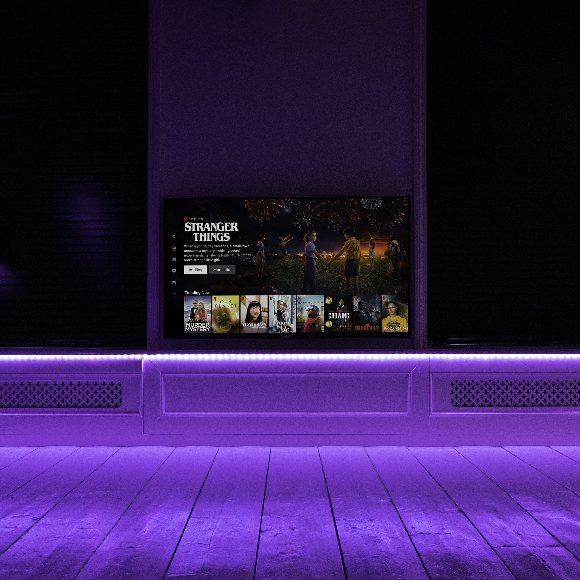 Hombli Slimme Ledstrip RGB- 5 meter - bediening via app of stem - Wifi