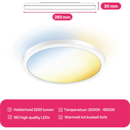 Innr Smart Plafondlamp Zigbee Warm en Koud wit