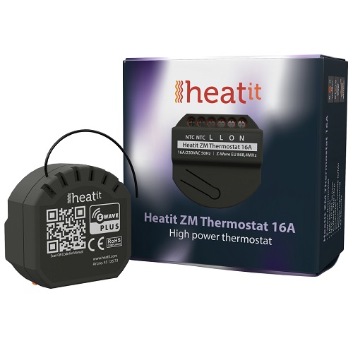 Heatit ZM Thermostaat 16A Z-wave plus