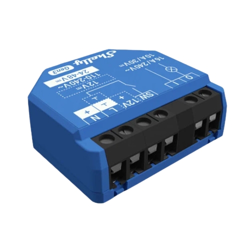 Shelly 1 Gen3 Wifi & Bluetooth Relais Schakelaar
