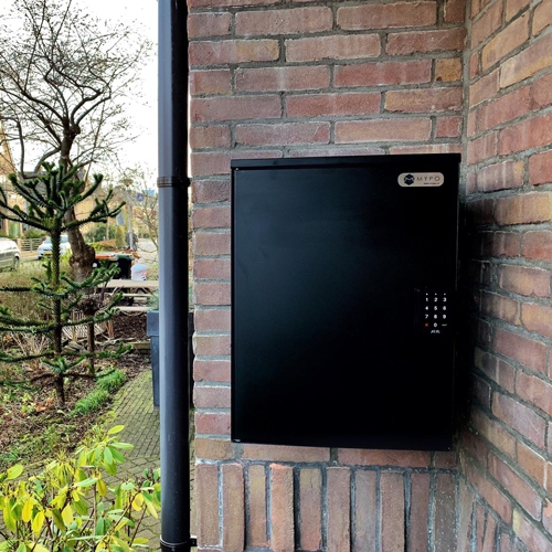 Mypo Pakketbox Wand Gitzwart Mypo