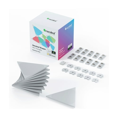 Nanoleaf ledpanelen mini driehoek uitbreidingspack 10 stuks