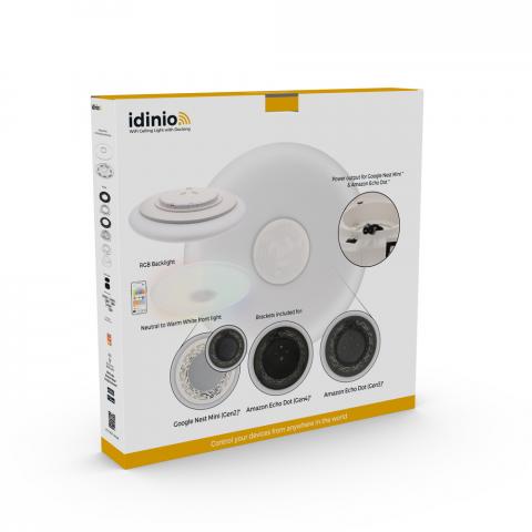 Idinio plafond speakers met WiFI packaging