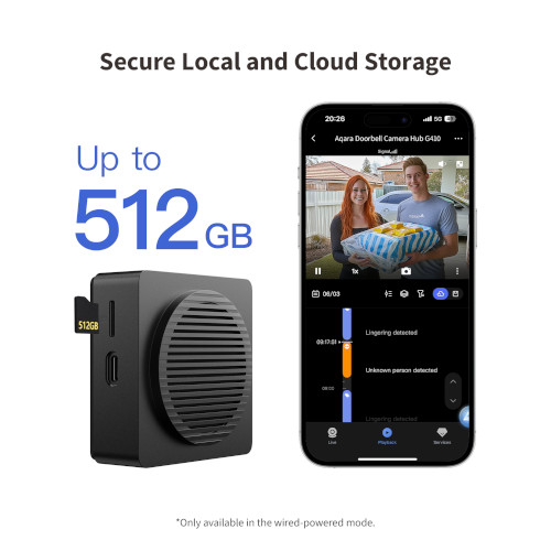 Aqara Smart Video Doorbell Hub G410 Select Wit