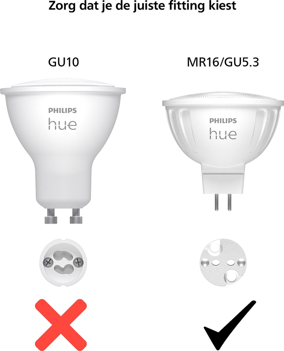 Philips Hue MR16 White Ambiance 2 detail