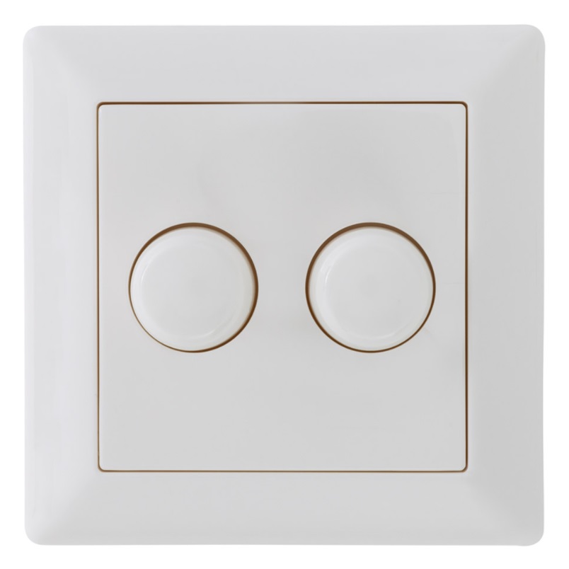EcoDim Dubbele dimmer Zigbee 2x100W