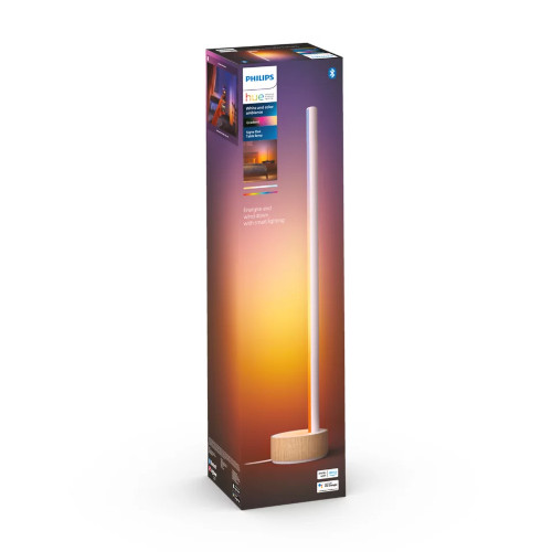 Philips Hue Signe Gradient Led Bar Tafellamp Oak