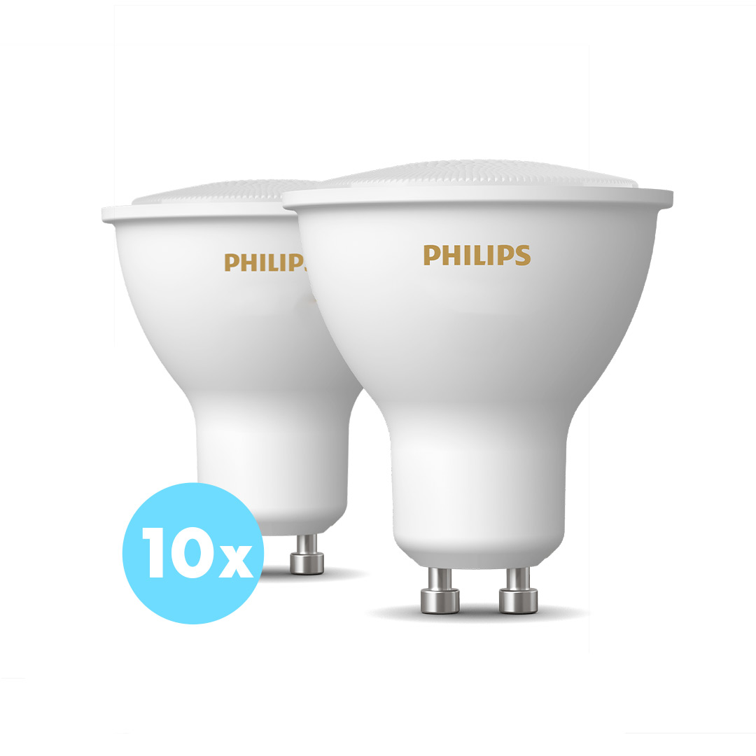 Philips Hue GU10 White 10-pack