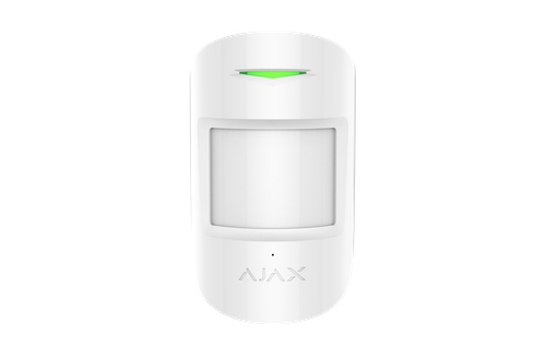 Ajax Combiprotect bewegingssensor met glasbreuksensor wit zijkant