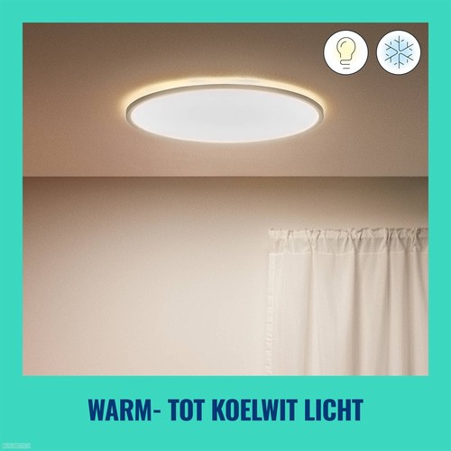 WiZ Plafondlamp Paneel White Ambiance Rond