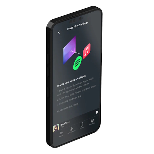 Senic Moodplay voor Sonos Zwart
