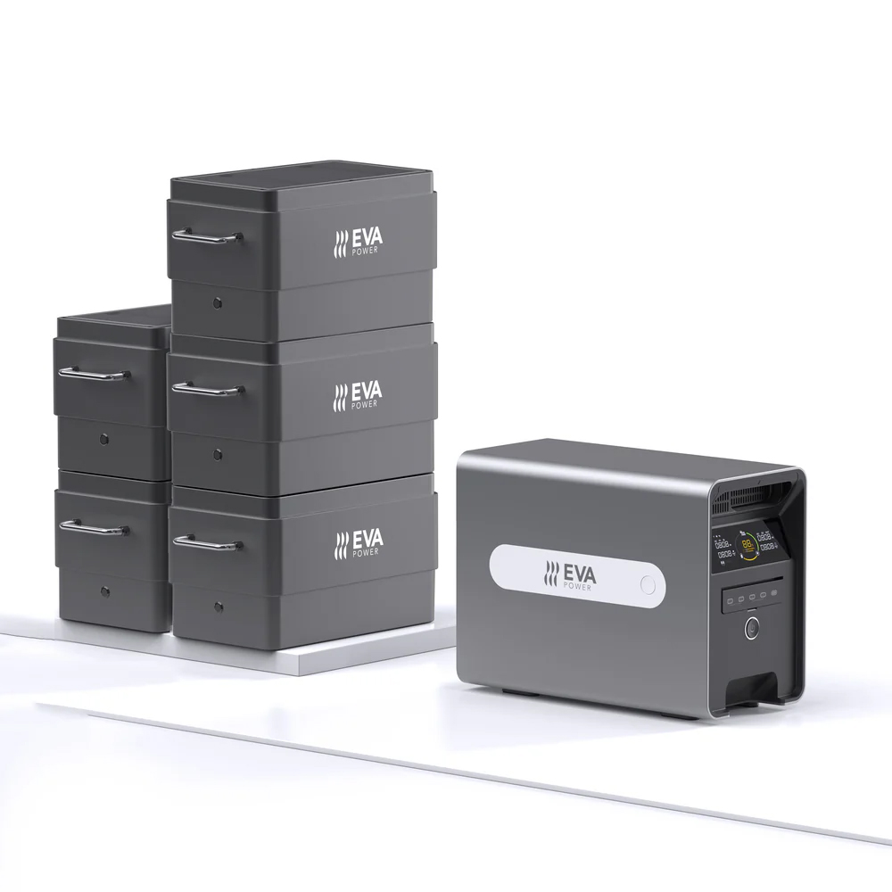 EvaPower Thuisbatterij & Powerstation 2kWh 2000W DEMO