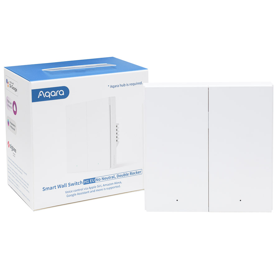 Xiaomi Aqara Smart Wall Switch H1 | Dubbele schakelaar