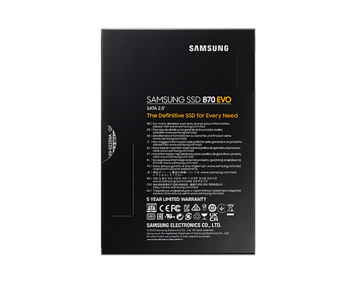 Samsung 500GB SSD Schijf
