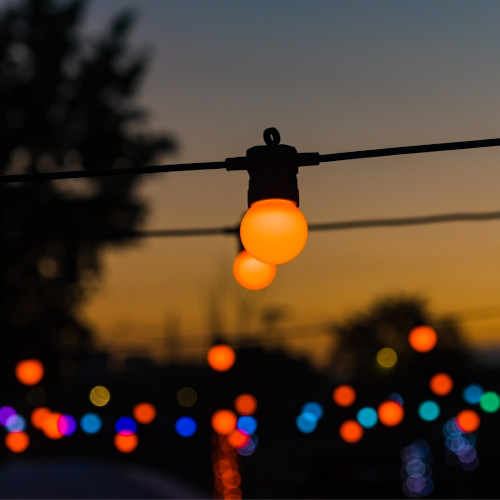 Twinkly festoon close