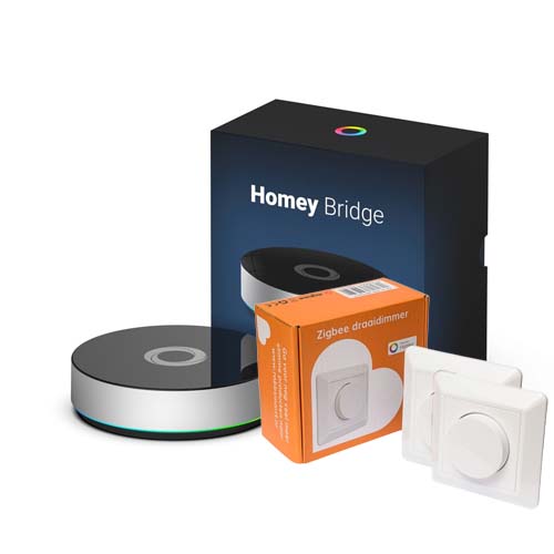 Homey Bridge met Zigbee dimmer