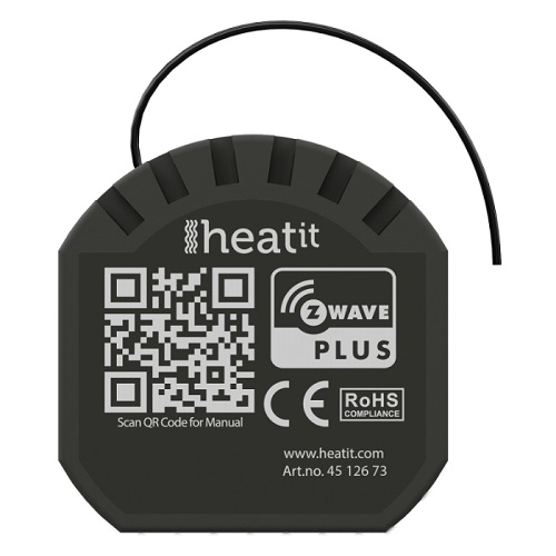 Heatit Thermostaat Elektrische Vloerverwarming Z-Wave Plus Heatit ZM Thermostaat 16A Z-wave plus