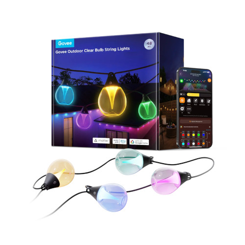 Govee Outdoor Clear Bulb String Lights