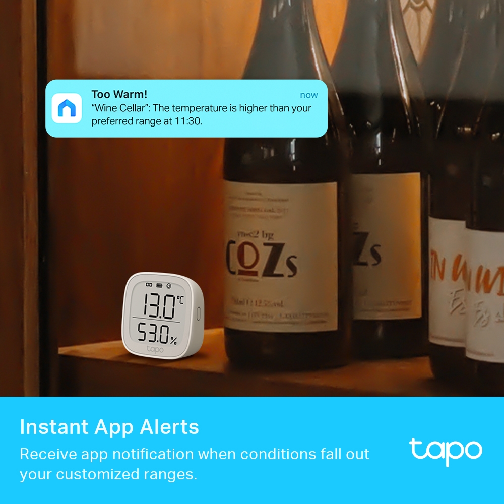 TP-Link Tapo T315 smart thermometer en hygronmeter