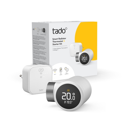 tado X radiatorknop starterpack packaging
