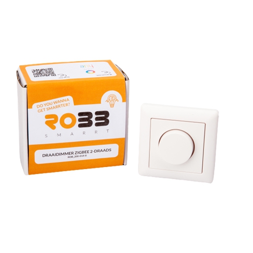 ROBB SMARRT Draaidimmer Z-wave 2-draads