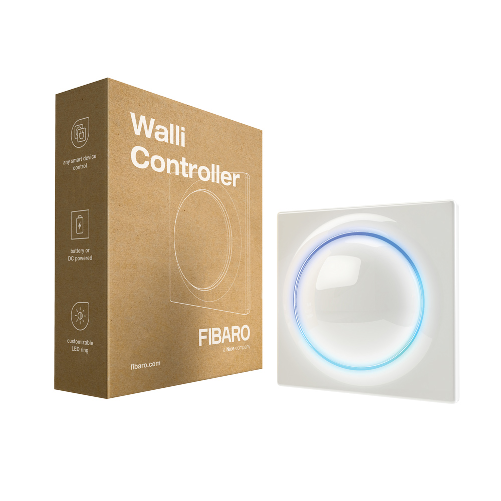 FIBARO Walli Controller/Draadloze schakelaar Wit