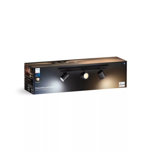 Philips Hue Runner Hue bar/tube black 3x4.2W