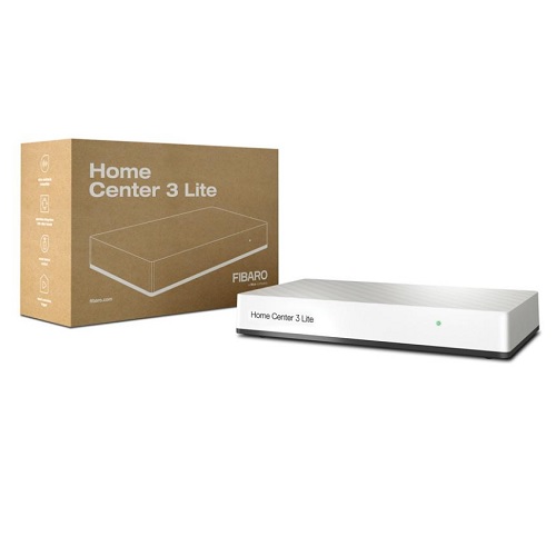 FIBARO Home Center 3 Lite met 2 slimme stekkers