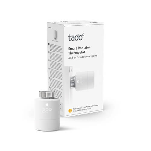 Tado Add On Smart radiator thermostaat 1-pack verpakakking