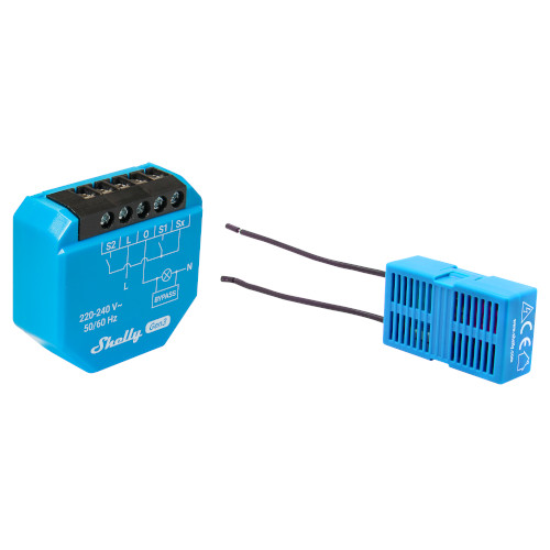 Shelly 1L Gen3 Wifi/Bluetooth Relais Schakelaar 2-draads