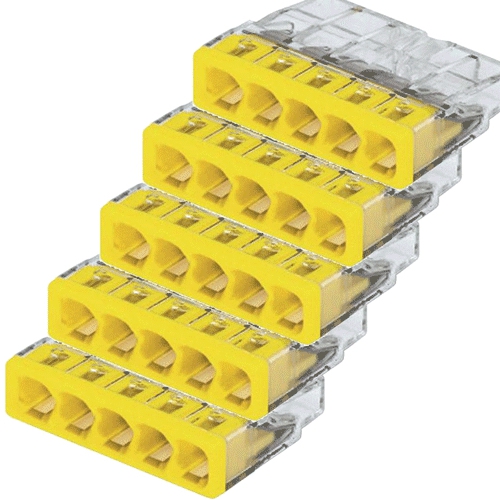 Wago 10 Lasklemmen 5-Polig