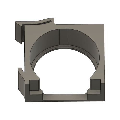 Shelly DIN rail module Recht perspectief