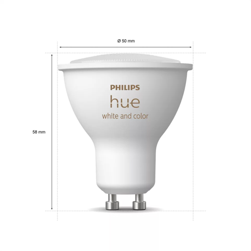 Philips Hue GU10 Starterpack met kleurenspots