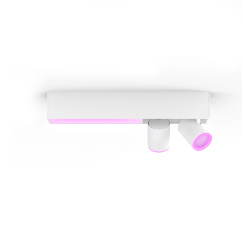 Philips Centris Opbouwspot White and Color Ambiance 2-Spot Wit