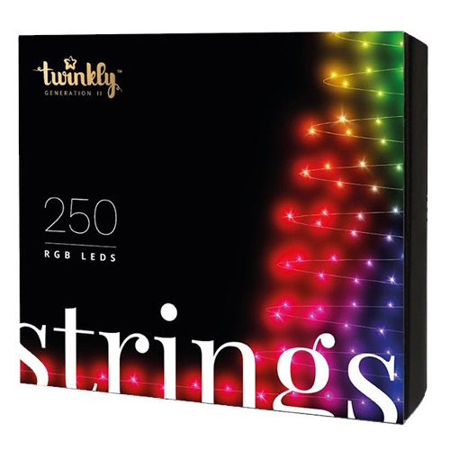 Twinkly Slimme kerstverlichting lichtsnoer 250 leds RGB