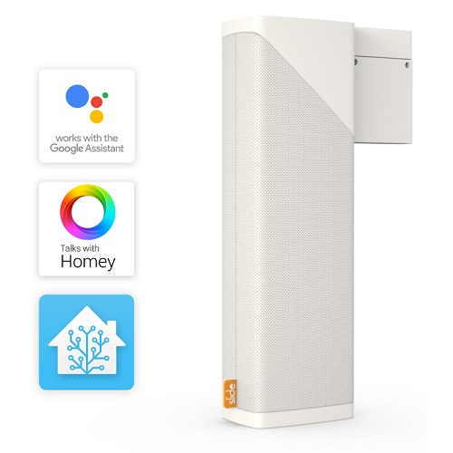 Slide Slim Gordijnsysteem WiFi werkt met google home