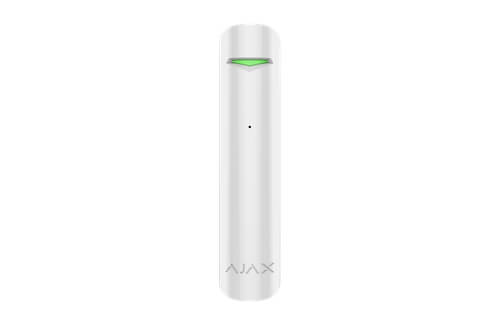 Ajax Glasbreuk sensor Draadloos Wit voorkant