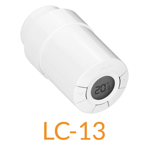 Danfoss Thermostaatkraan Z-Wave Lc13