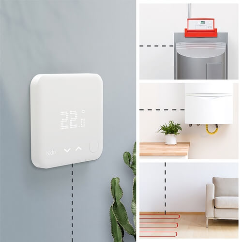 tado Starterskit Bedrade Slimme Thermostaat V3+ 