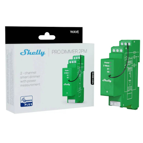 Shelly Wave Pro Dimmer 1PM 