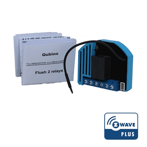 Qubino Flush 2 Relays 920W Z-Wave Plus