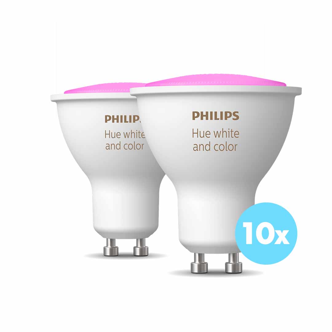 Philips Hue GU10 White Color Ambiance 6-pack