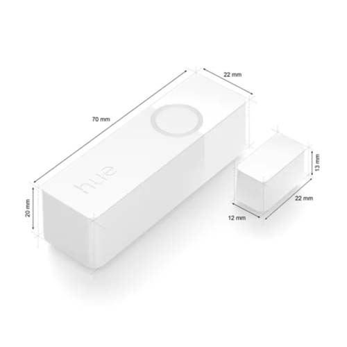 Hue secure Contact Senor afmetingen