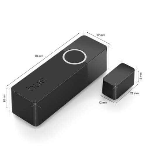 Hue Secure Contact sensor afmetingen