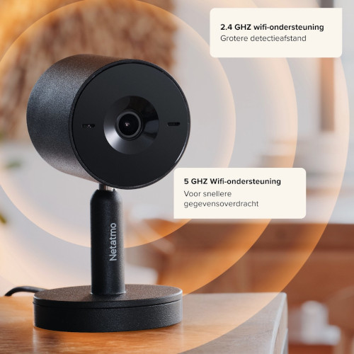 Netatmo Binnencamera Advance Zwart