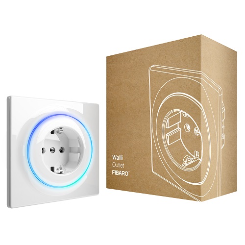 FIBARO Walli Outlet Type F Wit | 3680W | 