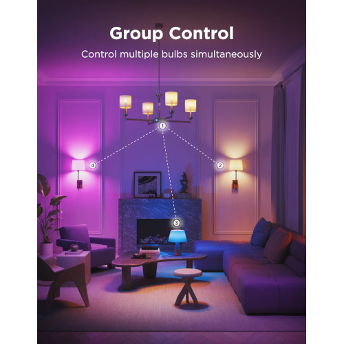 Govee Smart Bulb E14 2-pack