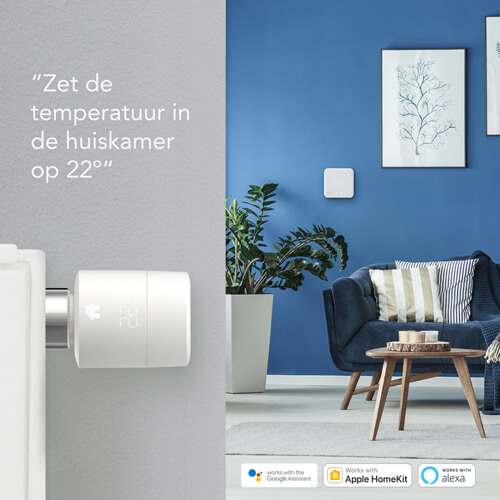 Tado Thermostaat V3+ starterkit met 2 slimme radiatorknoppen